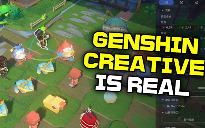 HoYoverse объявила о запуске крупного режима творчества в Genshin Impact